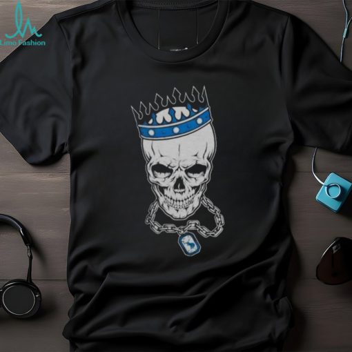 NFL Detroit Lions Skull Rock With Crown 2023 shirt