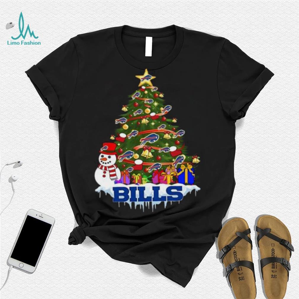 New Buffalo Bills Merry Christmas To All Red All Size Unisex T-Shirt