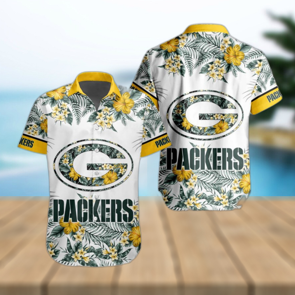 Green Bay Packers NFL Tropical Aloha Shirt - Limotees