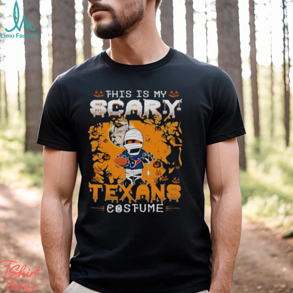 NFL Houston Texans Halloween This Is My Scary Costume T Shirt