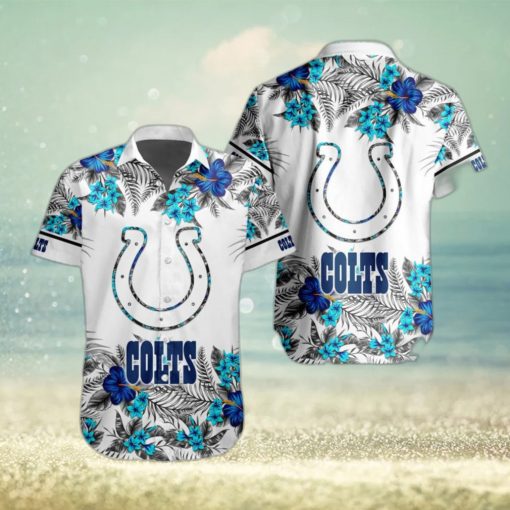 NFL Indianapolis Colts Hawaiian Shirt Special Floral Tropical Team Spirit