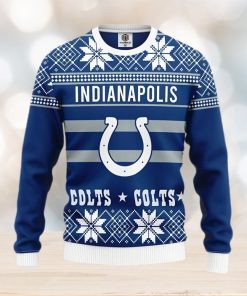 NFL Indianapolis Colts New Season Cold Knitted Christmas 3D Sweater