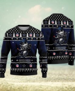 NFL Jack Skellington Dallas Cowboys Ugly Christmas Sweater