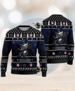 NFL Jack Skellington Dallas Cowboys Ugly Christmas Sweater