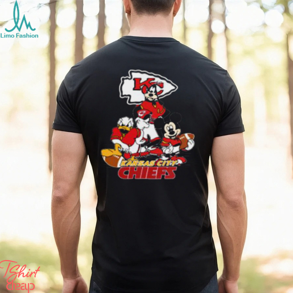 I Love The Chiefs Mickey Mouse Kansas City Chiefs Youth Hoodie 