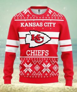 NFL Kansas City Chiefs New Season Weave Knitted Christmas 3D Sweater