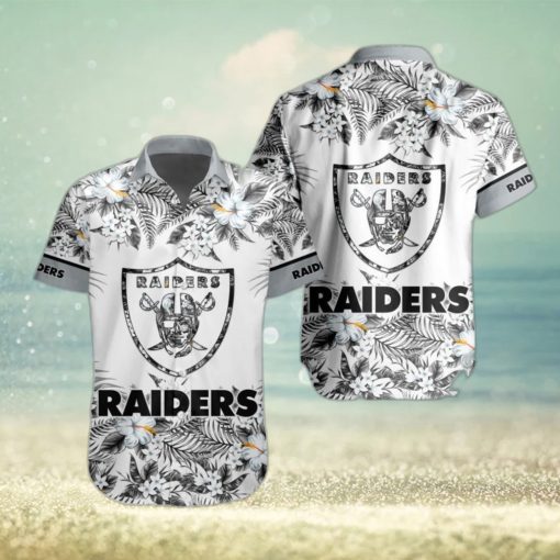 NFL Las Vegas Raiders Hawaiian Shirt Special Floral Tropical Team Spirit