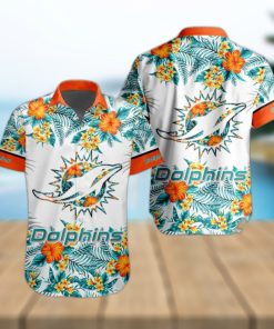 NFL Miami Dolphins Hawaiian Shirt Special Floral Tropical Team Spirit