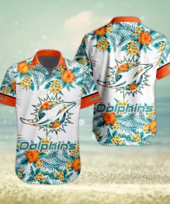 NFL Miami Dolphins Hawaiian Shirt Special Floral Tropical Team Spirit