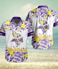 NFL Minnesota Vikings Hawaiian Shirt Special Floral Tropical Team Spirit