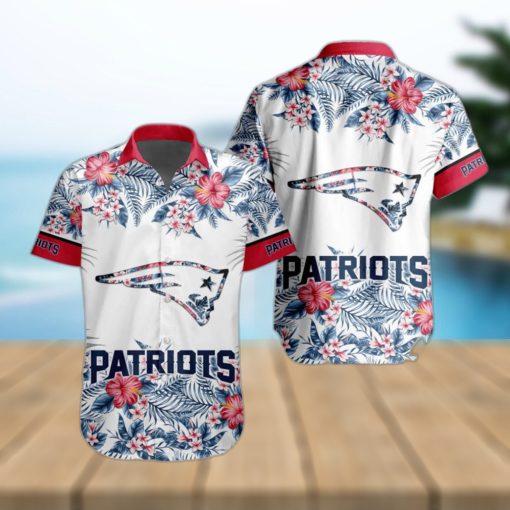 NFL New England Patriots Hawaiian Shirt Special Floral Tropical Team Spirit