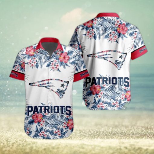 NFL New England Patriots Hawaiian Shirt Special Floral Tropical Team Spirit