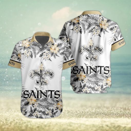 NFL New Orleans Saints Hawaiian Shirt Special Floral Tropical Team Spirit