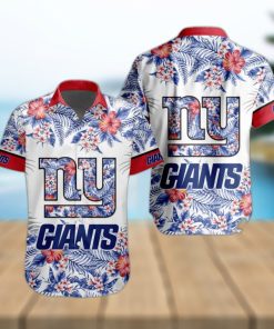 NFL New York Giants Hawaiian Shirt Special Floral Tropical Team Spirit