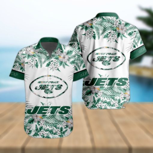 NFL New York Jets Hawaiian Shirt Special Floral Tropical Team Spirit