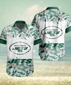 NFL New York Jets Hawaiian Shirt Special Floral Tropical Team Spirit