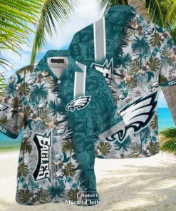 NFL Philadelphia Eagles Hawaiian Shirt Beach Gift For Dad Yl1iS801R