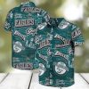 Blue Flower Buffalo Bills Hawaiian Shirt NFL Gift For Fans