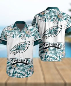 NFL Philadelphia Eagles Hawaiian Shirt Special Floral Tropical Team Spirit