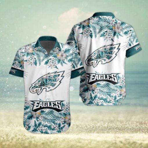 NFL Philadelphia Eagles Hawaiian Shirt Special Floral Tropical Team Spirit