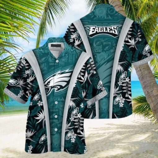 NFL Philadelphia Eagles Hawaiian Shirt Summer Beach Gift