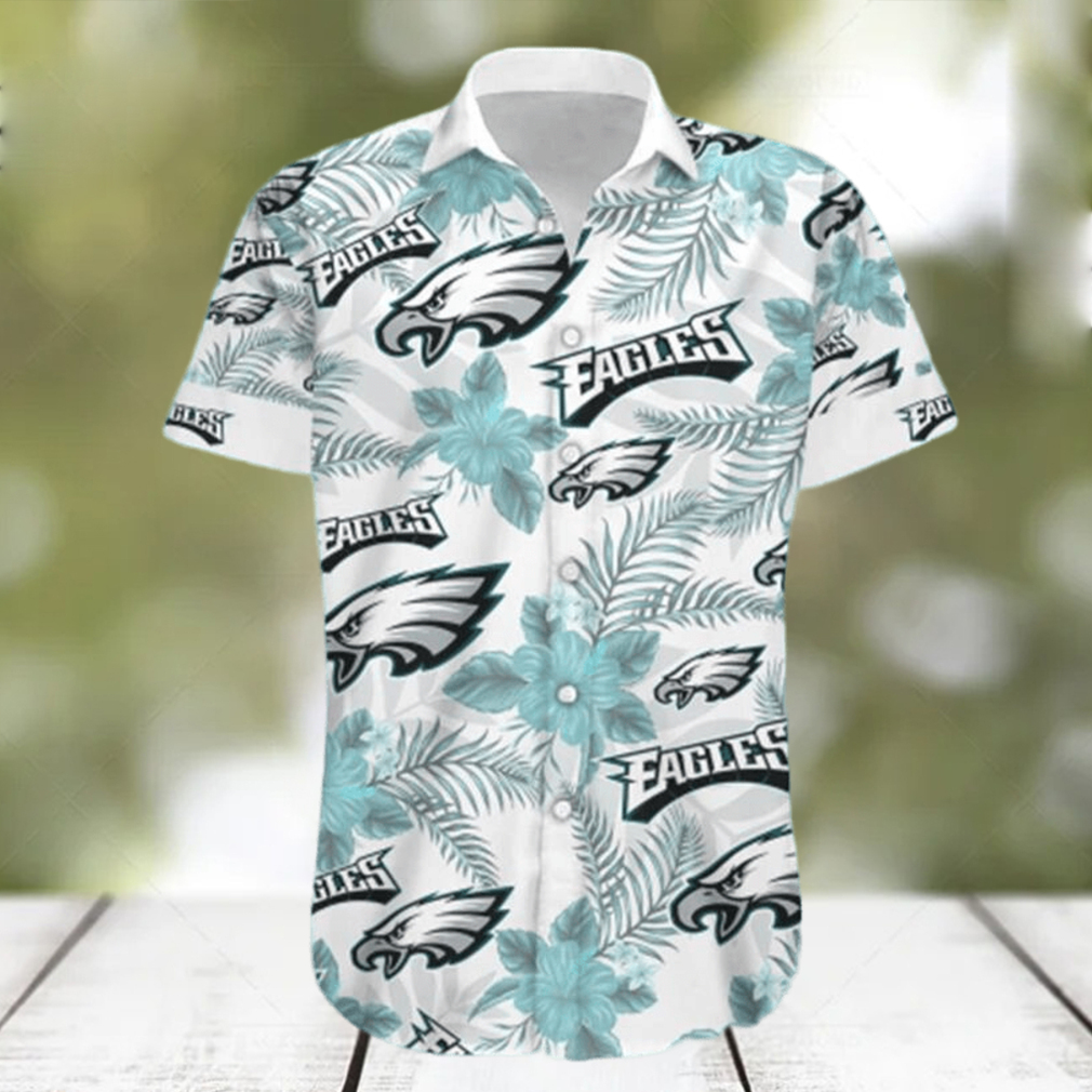 Philadelphia Eagles NFL Fans Cat Graphic Hawaiian Shirt And Short