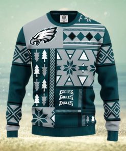 Philadelphia Eagles Basic Pattern Knitted Sweater For Christmas - Limotees