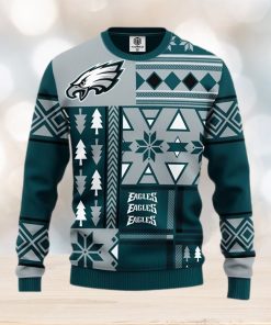 Eagles Print Sweatshirt Casual Long Sleeve Crew Neck Sweatshirt