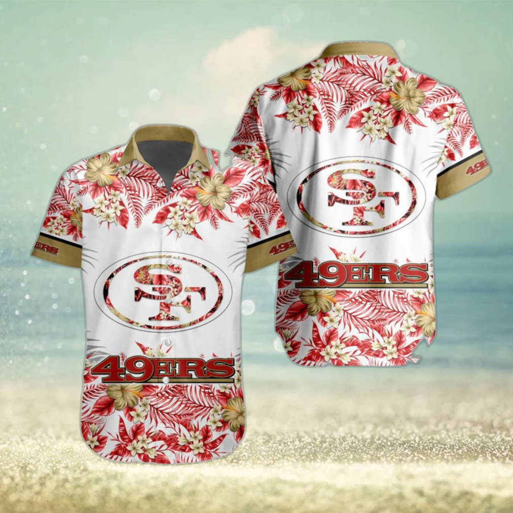NFL San Francisco 49ers Hawaiian Shirt Special Floral Tropical Team Spirit  - Limotees