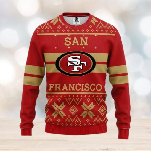 NFL San Francisco 49ers New Season Season Ugly Christmas 3D Sweater