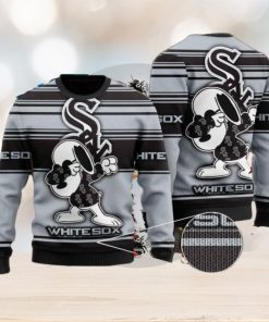 NFL Snoopy Wearing a Chicago White Sox Ugly Christmas Jumper