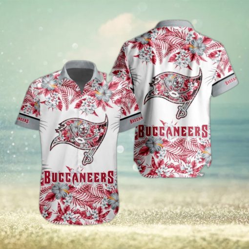 NFL Tampa Bay Buccaneers Hawaiian Shirt Special Floral Tropical Team Spirit