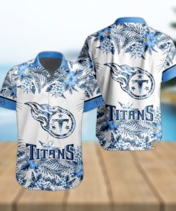 NFL Tennessee Titans Hawaiian Shirt Special Floral Tropical Team Spirit