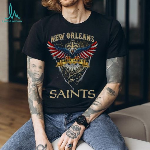 NFL US Eagle Geaux Saints New Orleans Saints T Shirt