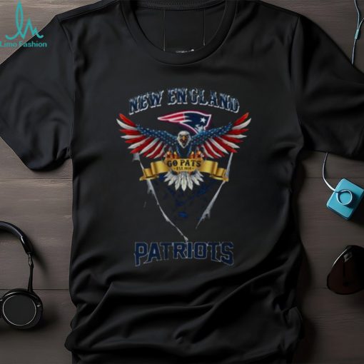 NFL US Eagle Go Pats New England Patriots T Shirt