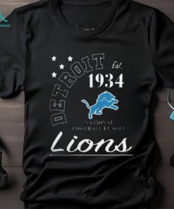 NFL detroit lions starter blue city arch team shirt - Limotees