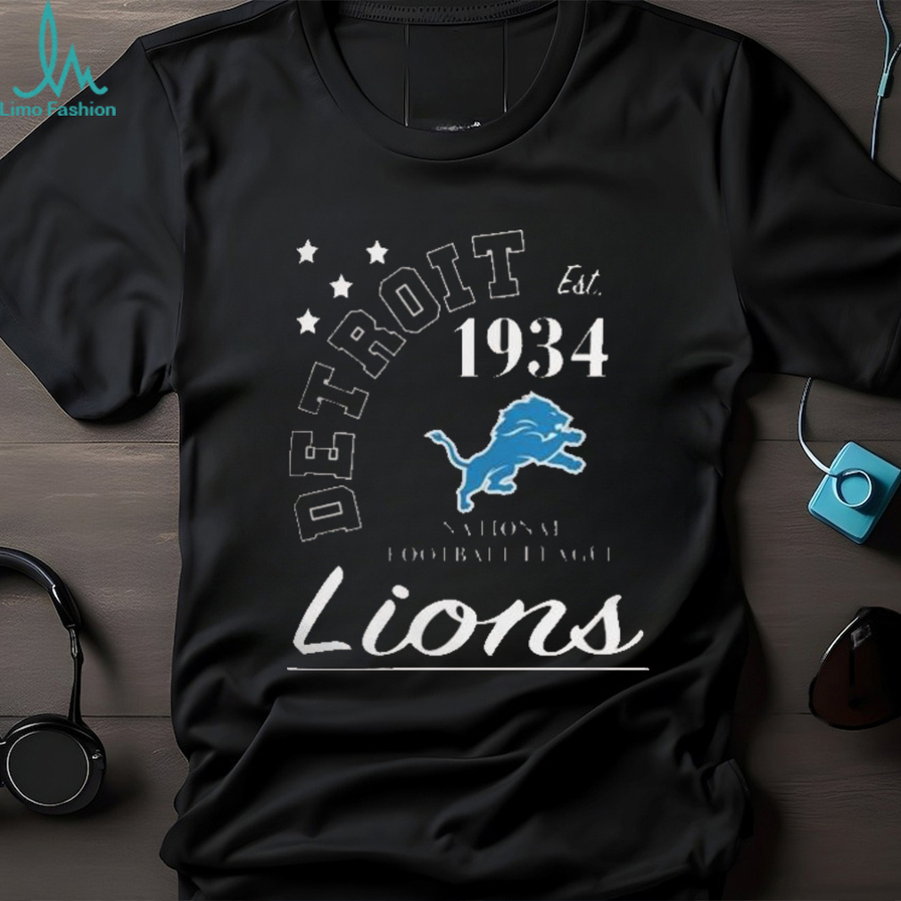 Detroit Lions Nike 90th Anniversary Pullover Hoodie - Dark Gray Heather