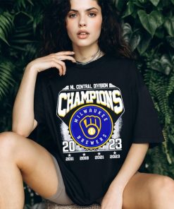 Milwaukee Brewers 2023 NL Central Division Champions Signatures Shirt -  Limotees