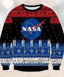 Nasa Logo Ugly Christmas Sweater