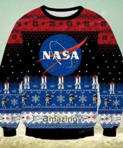 Nasa Logo Ugly Christmas Sweater