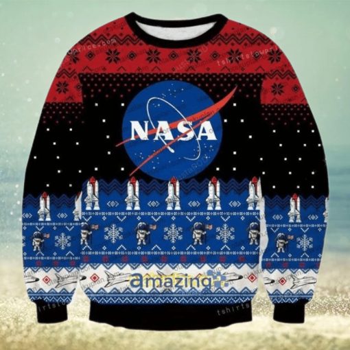 Nasa Logo Ugly Christmas Sweater