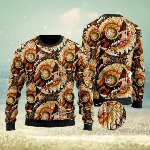 Native American Ugly Sweater For Christmas