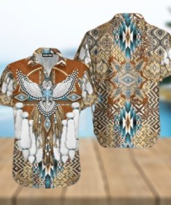 Native Pattern Tropical Hawaiian ShirtBest Gift For Men Women