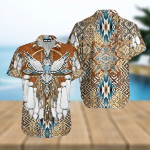 Native Pattern Tropical Hawaiian ShirtBest Gift For Men Women