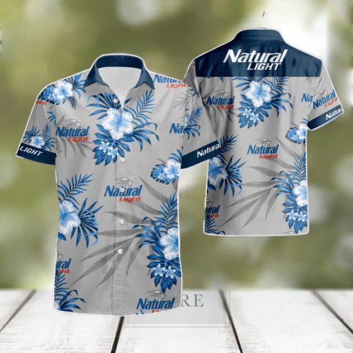 Natural Light Hawaiian Shirt   Short