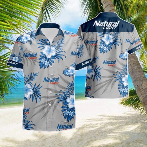 Natural Light Hawaiian Shirt   Short