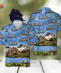 Navy Mh 60 Seahawk Hawaiian Shirt