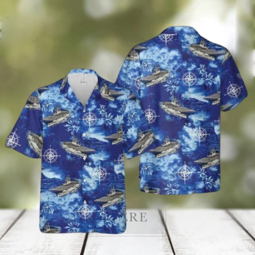 Navy Uss America  lha 6  Hawaiian Shirt