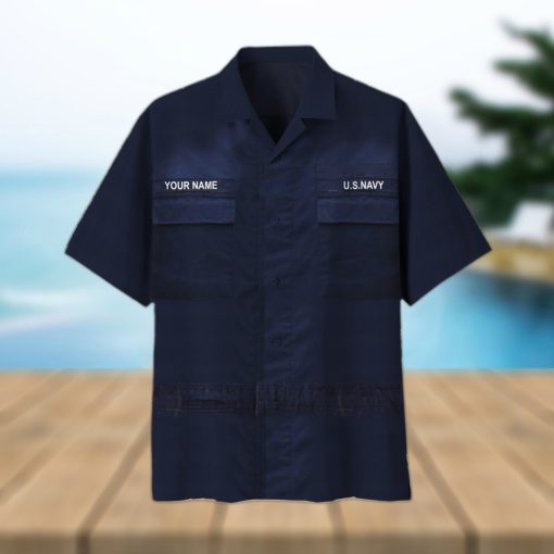 Navy3 Custom Name US Veteran Hawaii Shirt Gift For Men And Women