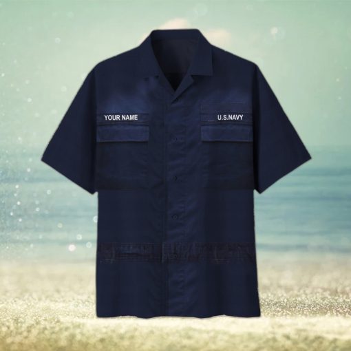 Navy3 Custom Name US Veteran Hawaii Shirt Gift For Men And Women